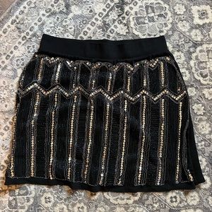 Torrid sequined skirt size 0 which is 12.